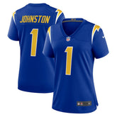 Quentin Johnston Los Angeles Chargers Women's Alternate Game Jersey - Royal - Nike