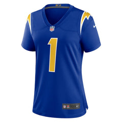 Quentin Johnston Los Angeles Chargers Women's Alternate Game Jersey - Royal - Nike
