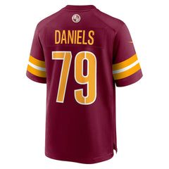 Braeden Daniels Washington Commanders Team Game Jersey - Burgundy - Nike