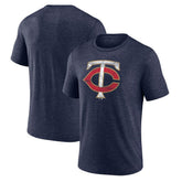 Minnesota Twins Official Logo Tri-Blend T-Shirt Outlet