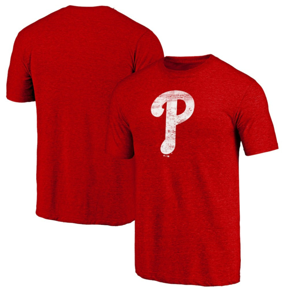 Philadelphia Phillies Official Logo Tri-Blend T-Shirt Sale