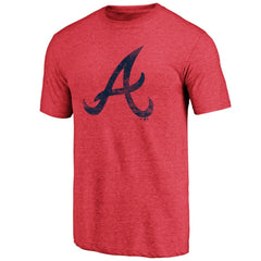 Atlanta Braves Official Logo Tri-Blend T-Shirt for sale