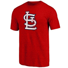 St. Louis Cardinals Official Logo Tri-Blend T-Shirt Discount