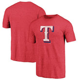 Texas Rangers Official Logo Tri-Blend T-Shirt for sale