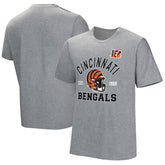 Cincinnati Bengals Tackle Adaptive T-Shirt - Gray - NFL