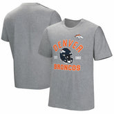 Denver Broncos Tackle Adaptive T-Shirt - Gray - NFL