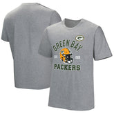 Green Bay Packers Tackle Adaptive T-Shirt - Gray - NFL