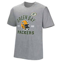 Green Bay Packers Tackle Adaptive T-Shirt - Gray - NFL