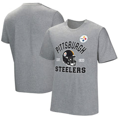 Pittsburgh Steelers Tackle Adaptive T-Shirt - Gray - NFL