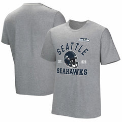 Seattle Seahawks Tackle Adaptive T-Shirt - Gray - NFL