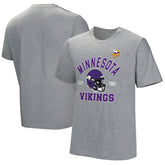 Minnesota Vikings Tackle Adaptive T-Shirt - Gray - NFL