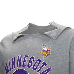 Minnesota Vikings Tackle Adaptive T-Shirt - Gray - NFL