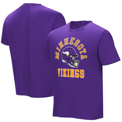 Minnesota Vikings Field Goal Assisted T-Shirt - Purple - NFL