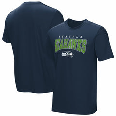 Seattle Seahawks Home Team Adaptive T-Shirt - Navy - NFL