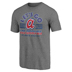 Atlanta Braves Hometown Collection The Bravos Tri-Blend T-Shirt Discount