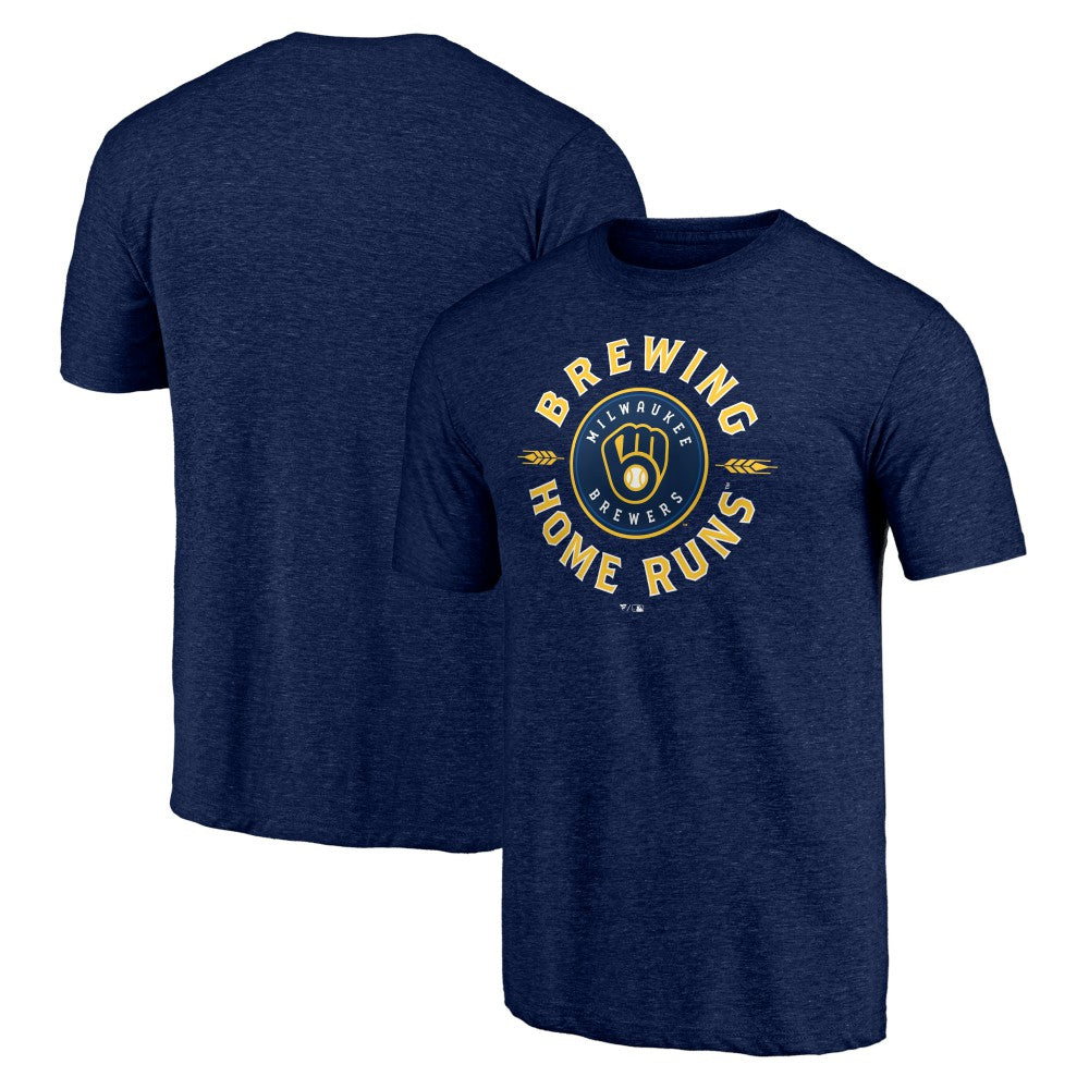 Milwaukee Brewers Hometown Collection Brewing Up Tri-Blend T-Shirt Near Me
