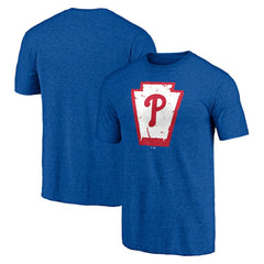 Philadelphia Phillies Hometown Collection Keystone Tri-Blend T-Shirt Online