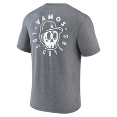Los Angeles Dodgers Hometown Collection Sugar Skull Tri-Blend T-Shirt Outlet