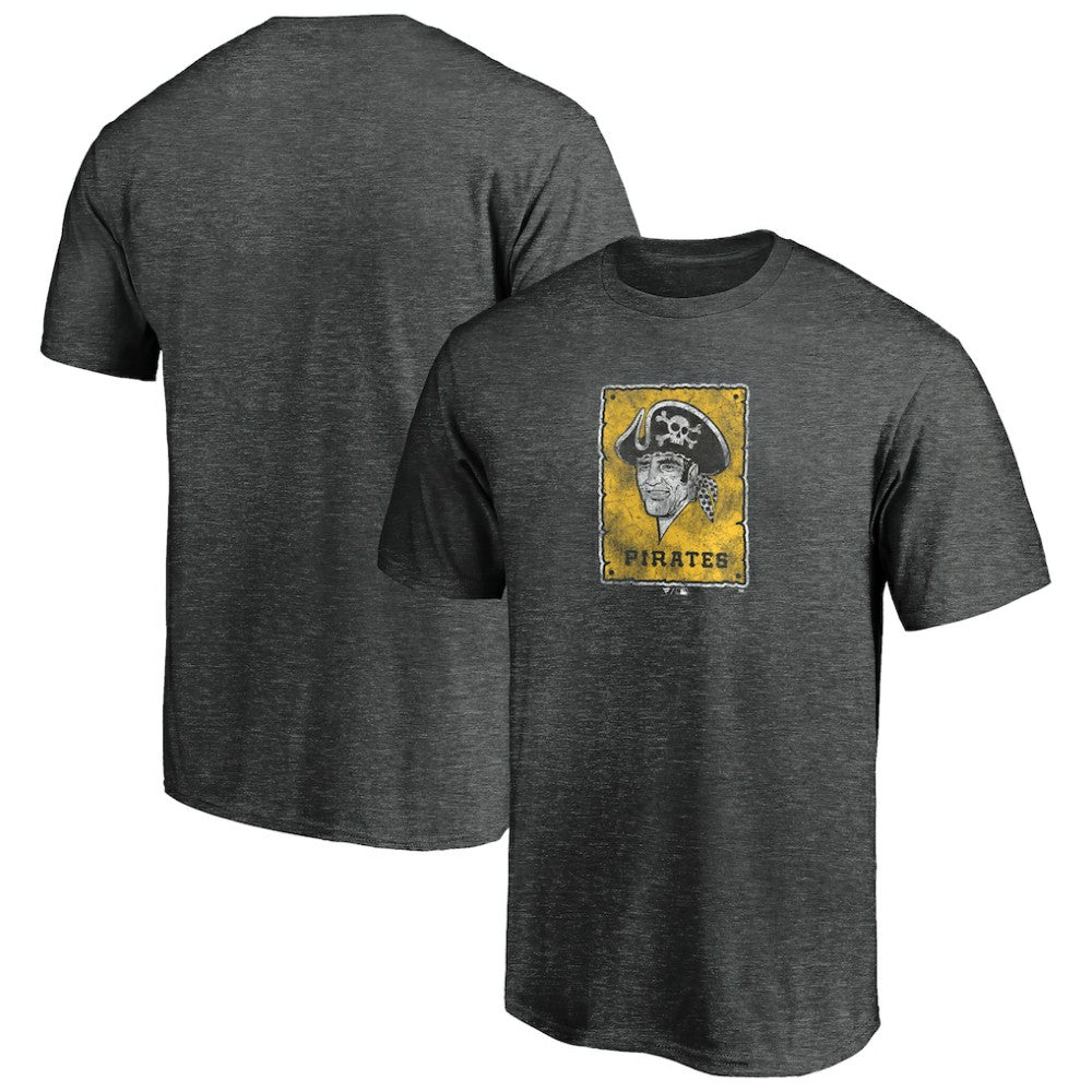 Pittsburgh Pirates Cooperstown Collection Throwback Logo Tri-Blend T-Shirt Online