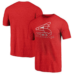 Chicago White Sox Cooperstown Collection Logo Tri-Blend T-Shirt Discount