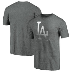 Los Angeles Dodgers Cooperstown Collection Logo Tri-Blend T-Shirt for sale