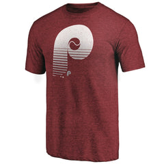 Philadelphia Phillies Cooperstown Collection Logo Tri-Blend T-Shirt for sale
