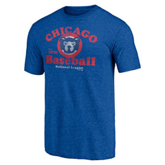Chicago Cubs Cooperstown Collection Our Game Tri-Blend T-Shirt Near Me