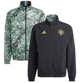 Adidas - Manchester United x Stone Roses Originals 2023/24 Reversible Anthem Full-Zip Jacket - Black