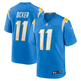 Cameron Dicker Los Angeles Chargers Game Jersey - Powder Blue - Nike