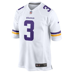 Jordan Addison Minnesota Vikings Away Game Jersey - White - Nike