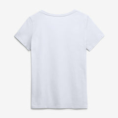Pittsburgh Steelers Logo Athletic Women's Primary Logo V-Neck T-Shirt - White - NFL