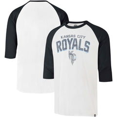 Kansas City Royals '47 City Connect Crescent Franklin Raglan 3/4-Sleeve T-Shirt Discount