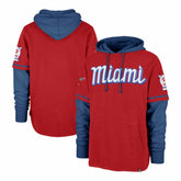 Miami Marlins '47 City Connect Trifecta Shortstop Pullover Hoodie Outlet