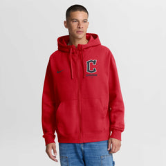 Cleveland Guardians Nike Primetime Lockup Full-Zip Hoodie Sale