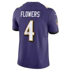 Zay Flowers Baltimore Ravens Vapor F.U.S.E. Limited Jersey - Purple - Nike