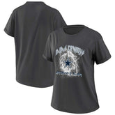 Dallas Cowboys WEAR by Erin Andrews Women's Boyfriend T-Shirt - Charcoal - NFL