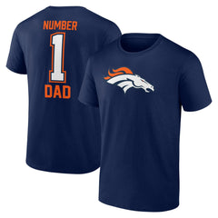 Denver Broncos Father's Day T-Shirt - Navy - Fanatics