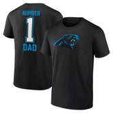 Carolina Panthers Father's Day T-Shirt - Black - Fanatics