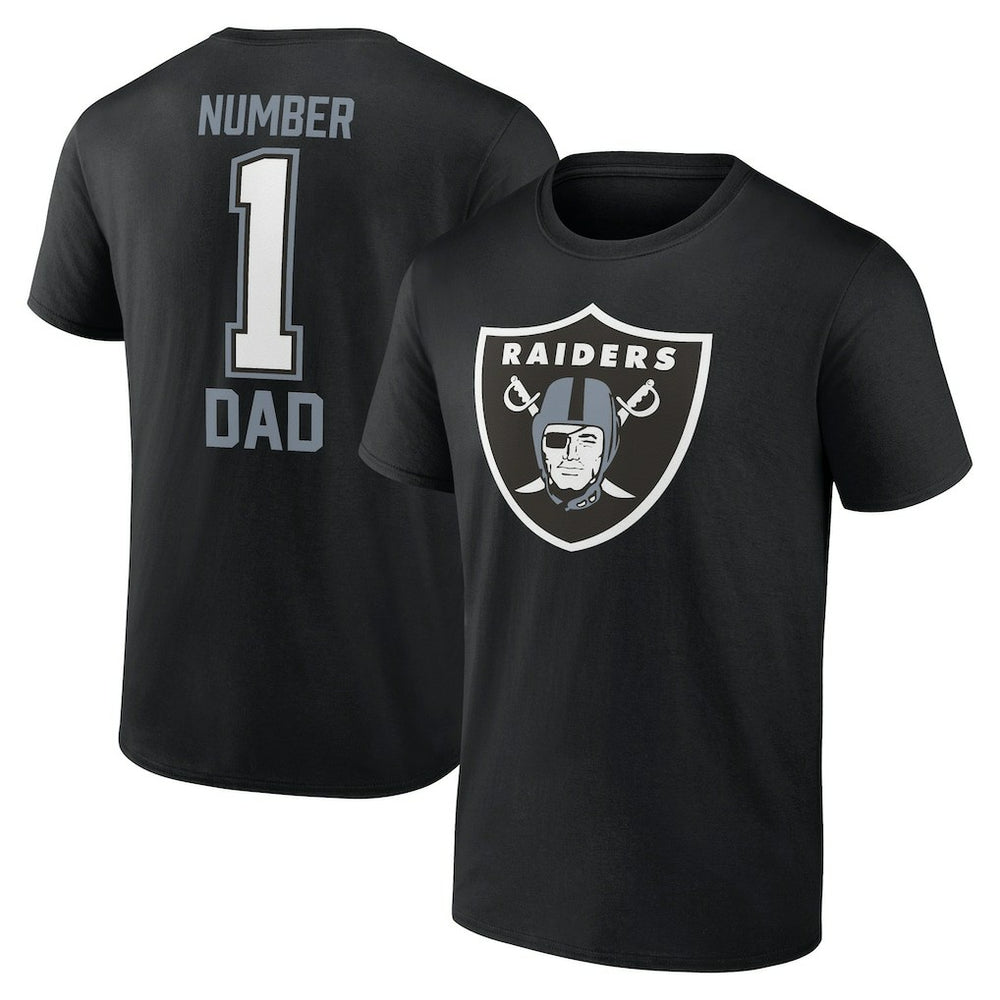 Las Vegas Raiders Father's Day T-Shirt - Black - Fanatics