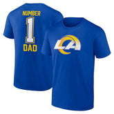 Los Angeles Rams Father's Day T-Shirt - Royal - Fanatics