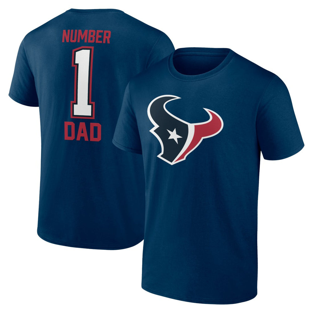 Houston Texans Father's Day T-Shirt - Navy - Fanatics