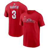 Bryce Harper Philadelphia Phillies Nike Name & Number T-Shirt Near Me
