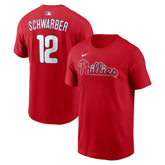 Kyle Schwarber Philadelphia Phillies Nike Name & Number T-Shirt Discount