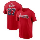 Austin Riley Atlanta Braves Nike Home Name & Number T-Shirt for sale