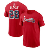 Matt Olson Atlanta Braves Nike Home Name & Number T-Shirt Outlet