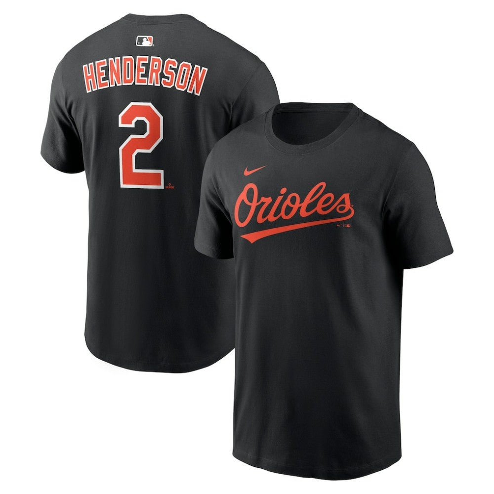 Gunnar Henderson Baltimore Orioles Nike Name & Number T-Shirt Discount