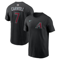 Corbin Carroll Arizona Diamondbacks Nike Name & Number T-Shirt Discount