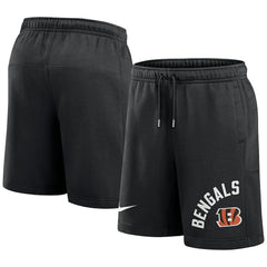 Cincinnati Bengals Arched Kicker Shorts - Black - Nike
