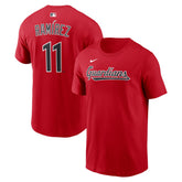 José Ramírez Cleveland Guardians Nike Name & Number T-Shirt for sale