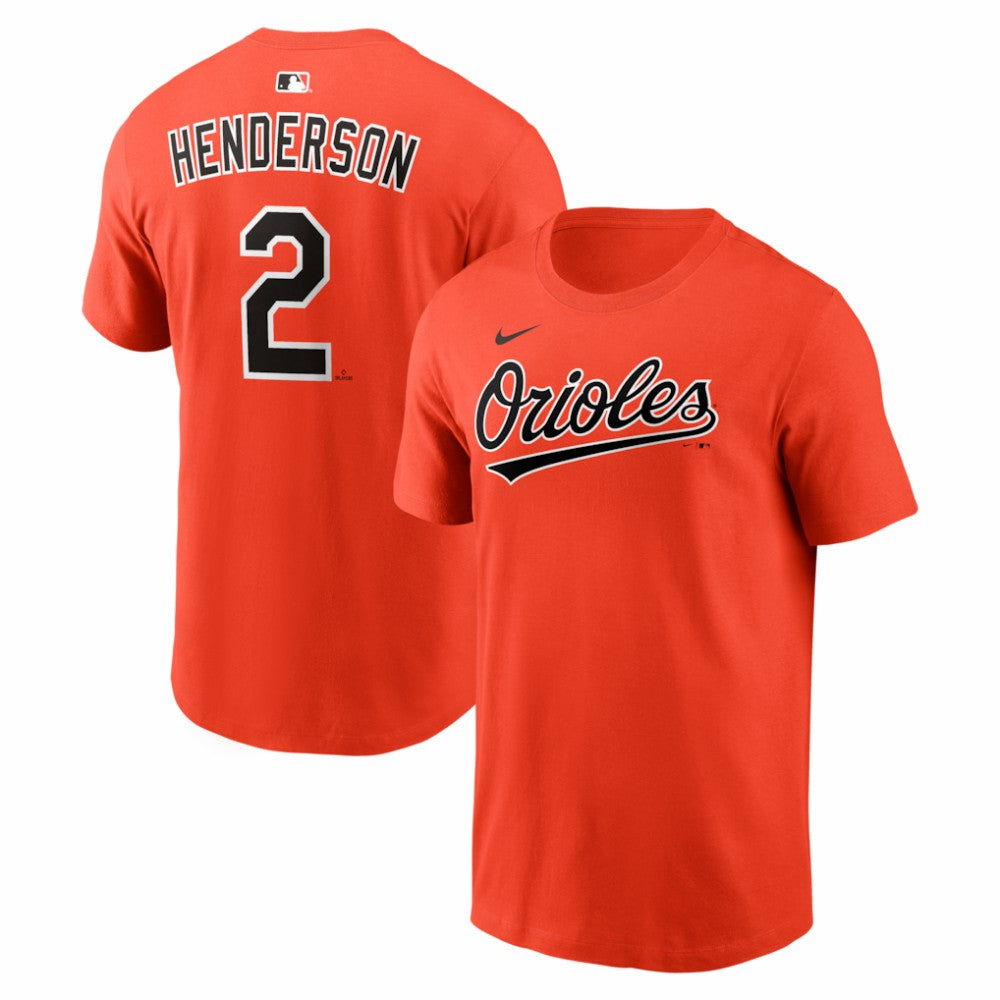 Gunnar Henderson Baltimore Orioles Nike Name & Number T-Shirt for sale